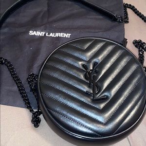 Ysl round bag
